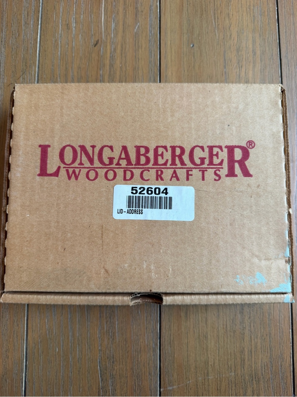 Longaberger 1999 Woodcrafts #52604 Replacement Lid NIB